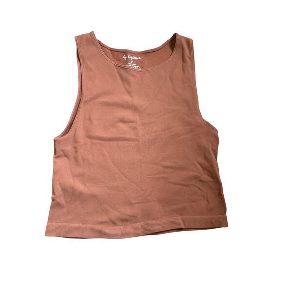 By Together Women’s Rust Brown Knit Tank Top M/L - Picture 1 of 5